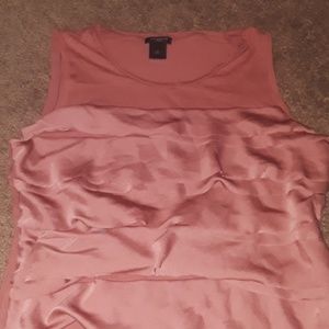 Red Ann Taylor shirt